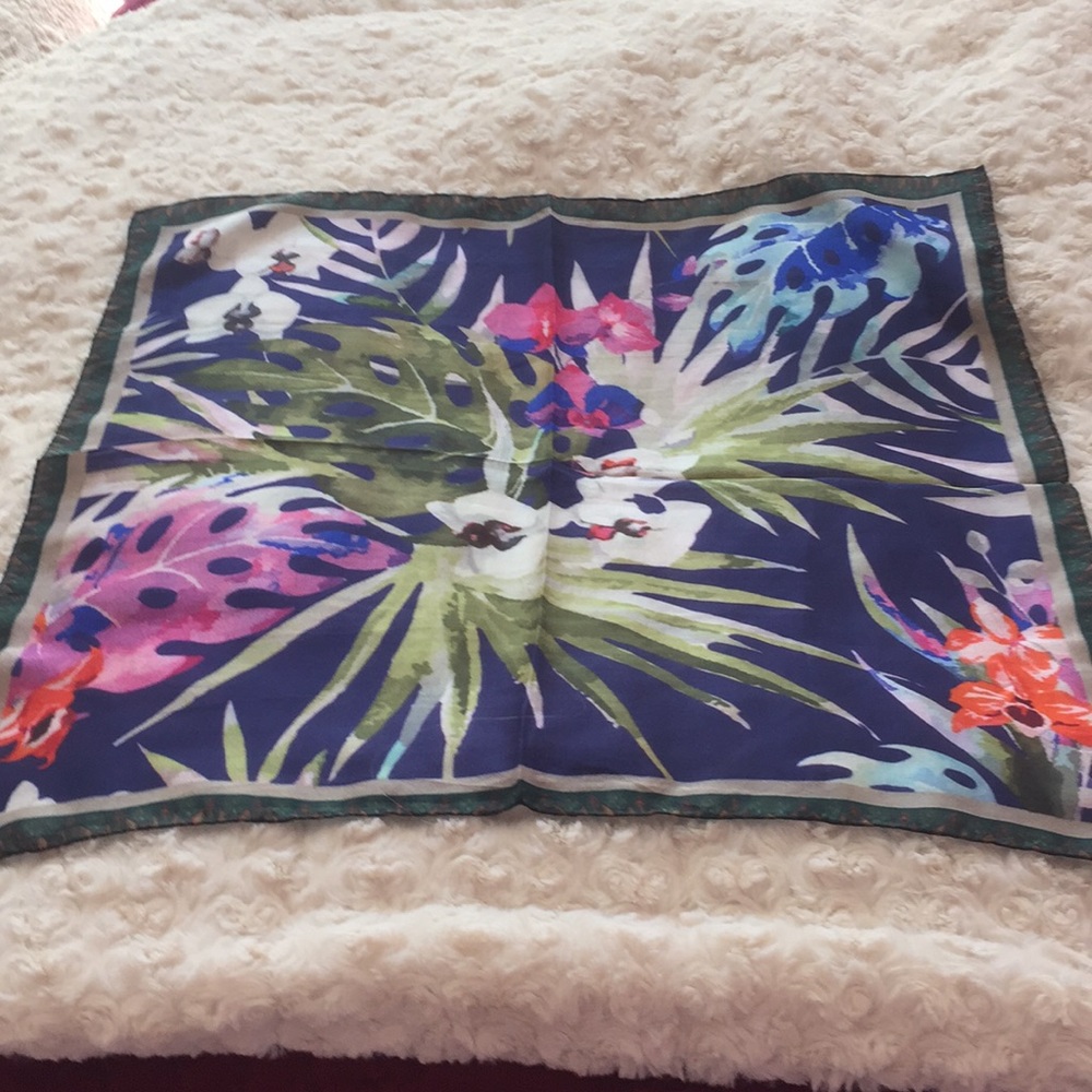 Silk square by Elizabeth Gillett